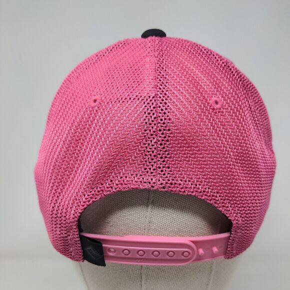 Rock & Roll Denim Cactus Print Snapback Trucker Hat Multi One Size Mesh Back - Picture 5 of 7